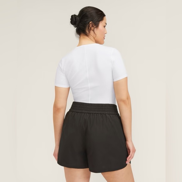 Everlane Women’s The Supima Form Crew Neck ribbed Tee white Size XXS NWT - Picture 2 of 9